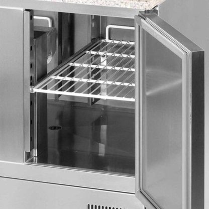 Kylmä pizzatyöpöytä Stalgast (833029) - Image 2