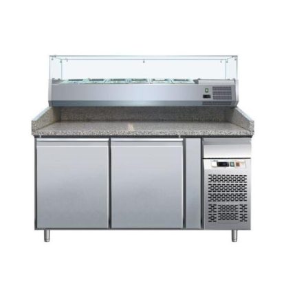 Pizzavalmistuspöytä ja kylmäallas 7x1/4GN  Forcar (G-PZ2600TN)