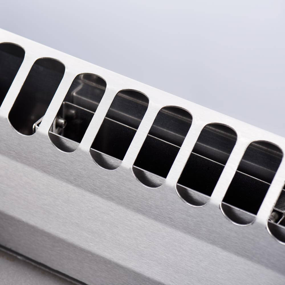 Sähköliesi 4-llä levyllä kiertoilmauuni GN1/1 (9715000) - Image 3