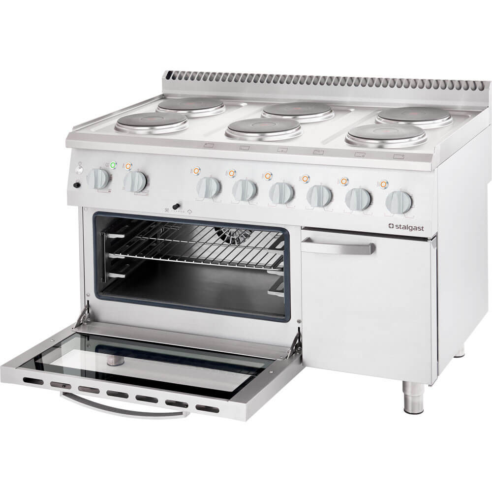 Sähköliesi Stalgast 6 - levyä kiertoilmauunilla (9717000) - Image 9