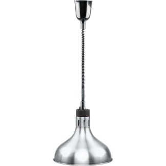 Lämpölamppu ø290mm Hopea (692610)