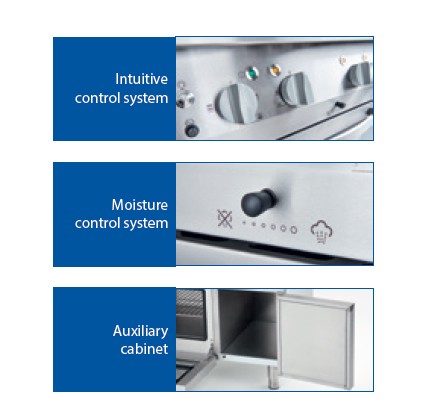 Sähköliesi Stalgast 6 - levyä kiertoilmauunilla (9717000) - Image 2