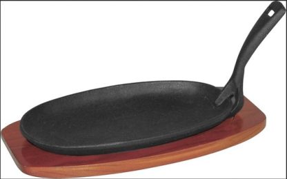 Fajitas-/grillipannu sis. alusta 280x155mm (049004) - Image 2