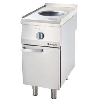 Induktiowokki Stalgast 5kW alakaapilla, leveys 400mm (9704005)