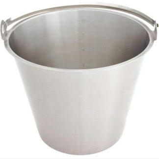 Teräsämpäri ”Stalgast” RST asteikolla (INOX)