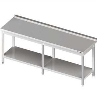 Työpöytä RST alahyllyllä pitkä syvyys 600mm