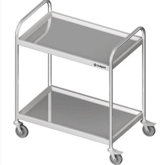 Tasovaunu kahdella hyllyllä Stalgast syvyys 500mm