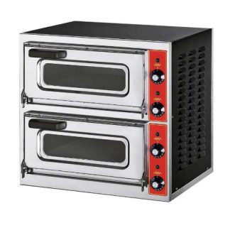 Pizzauuni Mini Single Double Italia 400V (782120)
