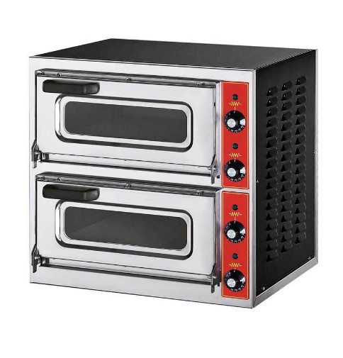 Pizzauuni Mini Single Double Italia 400V (782120)