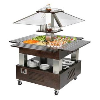 Buffetvaunu Roller Grill kylmä kuutio 4xGN1/1 ( SBC 40 F)