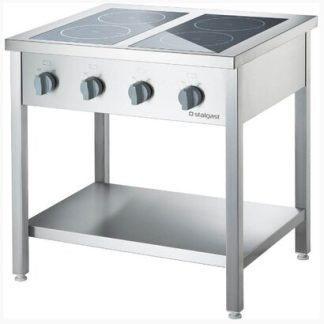 Induktioliesi Stalgast 14kW jalustalla neljä keittopaikka (979610)