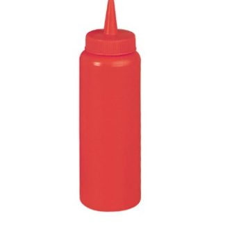 Kastikepullo muovinen 35cl (kolme väriä)
