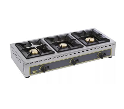 Kaasuliesi Roller Grill kolme keittopaikka (GST 21)