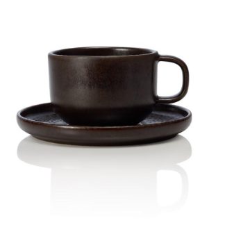 Kahvikuppipari Metallic Brown 6kpl (452005027)