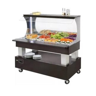 Buffetvaunu kylmä Roller Grill 4xGN 1/1 (SBM40F)