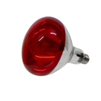 Lämpölampun polttimo 250W punainen (358248)