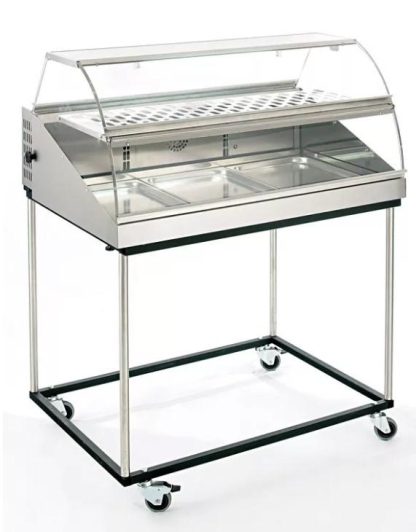 Lämpövitriini Roller Grill 3 x 1/1GN itsepalvelumalli (VHC 1000) - Image 3