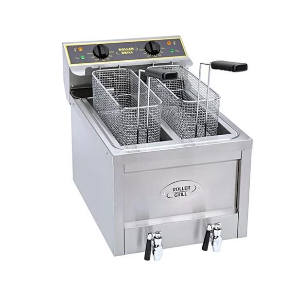 Rasvakeitin Roller Grill 2X8L , 400V 3N (RFE8D)