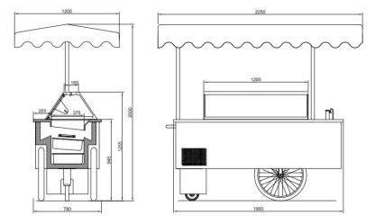 Jäätelömyyntivaunu Juka Riksha (K-1 RK 7) - Image 5