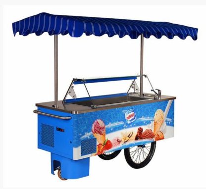 Jäätelömyyntivaunu Juka Riksha (K-1 RK 7)