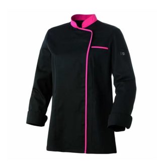 Kokkitakki Robur naisten musta (XS - XXXL)