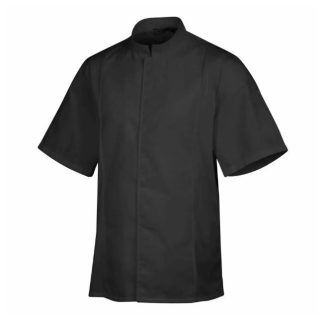 Kokkitakki Siaka ROBUR lyhythiha musta unisex (XS - XXXL)