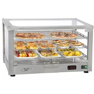 Lämpövitriini Roller Grill palvelumalli 3 tasoa (WD 780 S)
