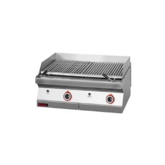Laavakivigrilli Kromet pöytämalli 800/14kW (700.OGL-400)
