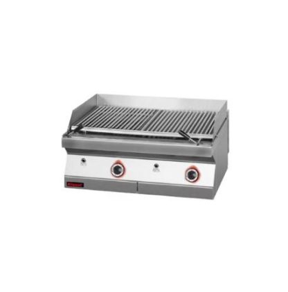 Laavakivigrilli Kromet pöytämalli 800/14kW (700.OGL-400)
