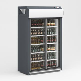 Kylmäkaappi Juka Wels liukuovilla