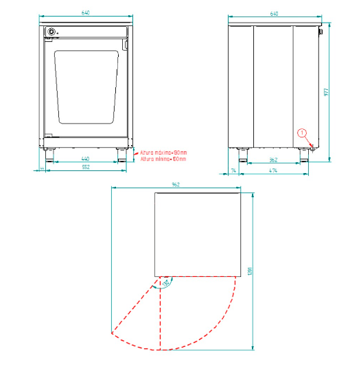 Nostatuskaappi FM Industrial (F408) - Image 2