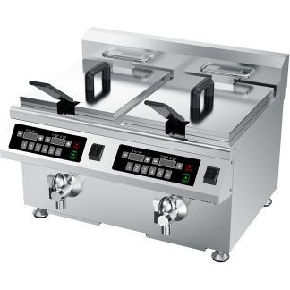 Rasvakeitin Stalgast induktiomalli 2x8L (746782)