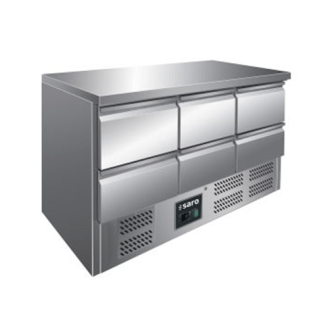 Kylmävetolaatikosto Saro Top 6x1/2GN (323-10041)