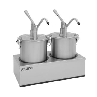 Kastikeannostelija Saro kaksi astia 4,5L (421-1005)