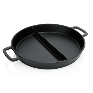 Paistinpannu valurautainen jaettu Ø50cm (5055501)